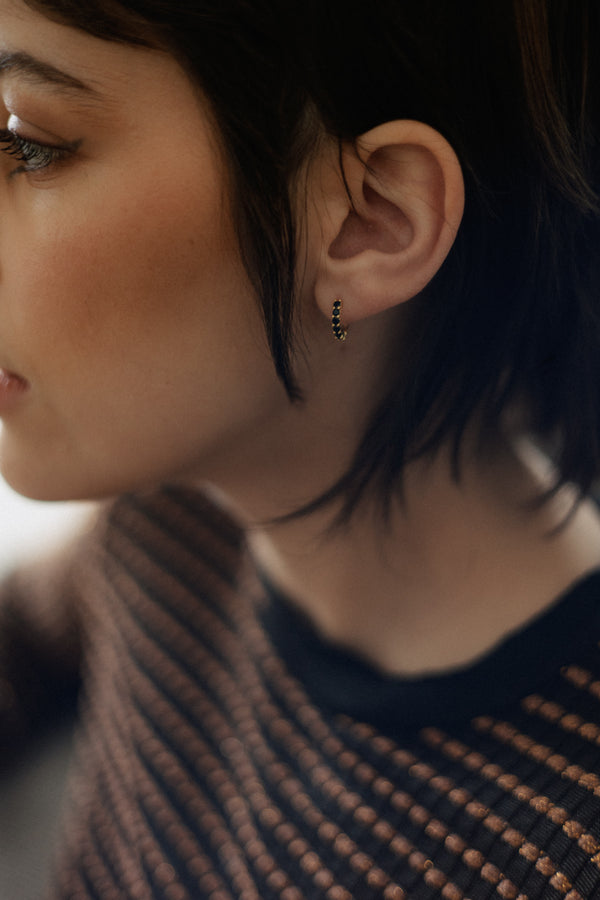 Astrid loop earrings - 18k Gold Plated Sterling Silver