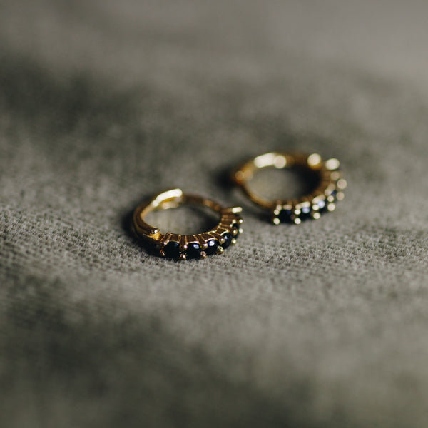 Astrid loop earrings - 18k Gold Plated Sterling Silver